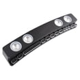 thumbnail image 2 of Altavoz Bluetooth para computadora, subwoofer HiFi, altavoz dinámico RGB para juegos de PC con radio FM, reloj despertador, 13 teclas mecánicas, color negro, 2 of 14