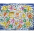 thumbnail image 2 of Paul Klee 24x20 Black Ornate Framed Double Matted Museum Art Print Titled: Theater-Mountain-Construction (1920), 2 of 5