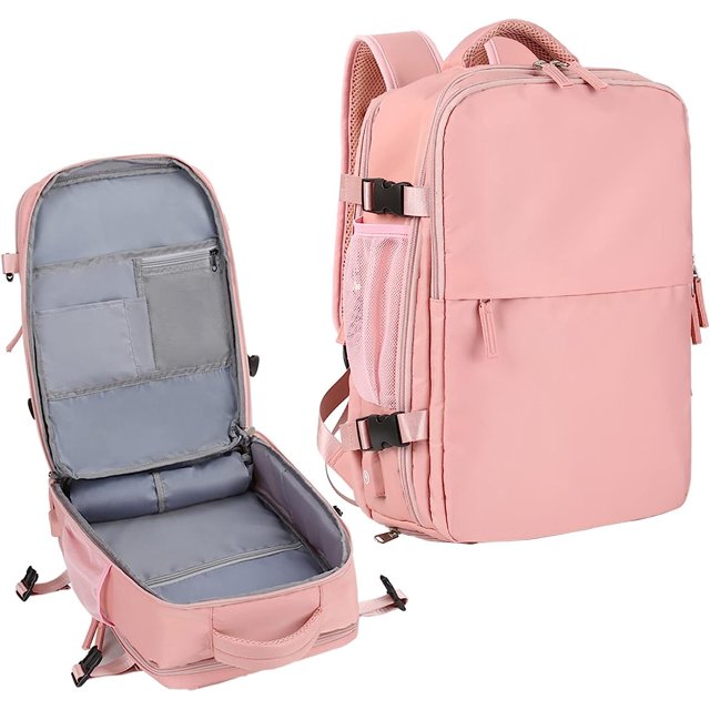 Mochila de Viaje Deportiva Grande para Mujeres, Mochila de Senderismo
