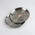 thumbnail image 4 of Heavy Duty Stainless Steel Pet Bowl, Non-Slip Round Feeding Dish for Small Dogs and Cats, Easy to Clean, Approx 6.7in Diameter, 4 of 5