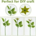 thumbnail image 6 of Plastic Artificial Flowers Sepals and Leaf Poles Green 75x60x37mm 30sets, 6 of 6