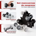 thumbnail image 2 of Set de 6 Mancuernas X-Rush Nysa con Soporte 3-5-8 lb, 2 of 8