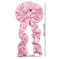 thumbnail image 7 of Silk Bonnet for Women Satin, Soft Elastic Band Silky Sleeping Cap Big Bonnets Jumbo Sleep Cap to Protect Hair, Long Braids Satin Bonnet, 7 of 7
