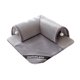 thumbnail image 5 of Cama túnel para gatos, escondite, túnel para animales pequeños, patio de juegos para hacer ejercicio, tapete cálido para túnel de otoño, centro de act gris, 5 of 8