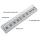 thumbnail image 5 of Automático ON / OFF Motion Sensor Night Light Dormitorio Baño Bathing Operated Gabinet LED Cartel France Lámpara de iluminación Accesorio Sweethay HA012470-00B, 5 of 7