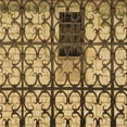 thumbnail image 1 of Ahgly Company Indoor Square Patterned Cantaloupe Orange Area Rugs, 8' Square, 1 of 6