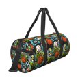 thumbnail image 3 of Fotbe Balls Pattern Foldable Sports Gym Bag with Wet Dry Pocket, Ultralight Travel Bag, Large Capacity Duffel Bag, Splash Proof Carry on Bag, Overnight Bag, Weekender Bag, 3 of 8