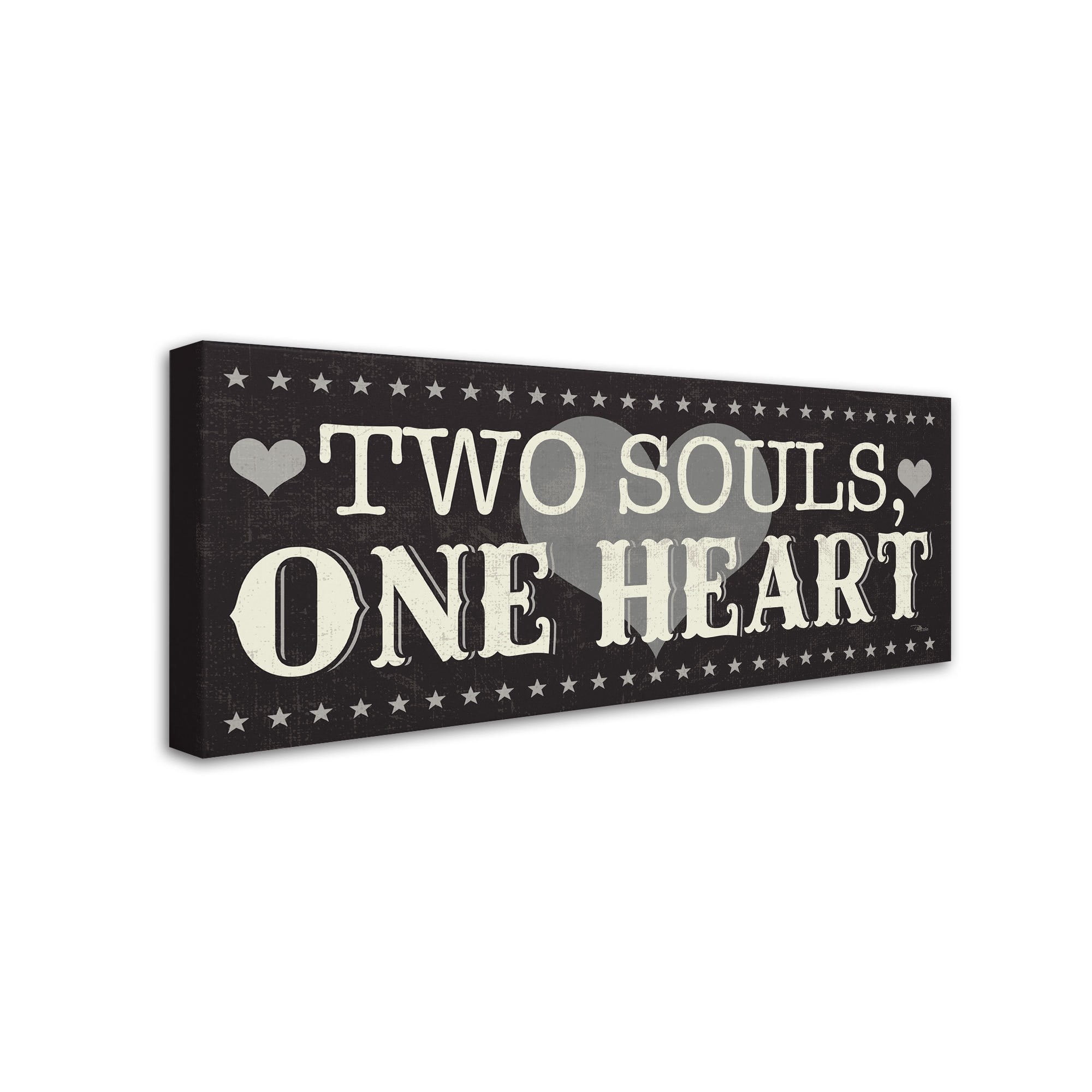 Trademark Fine Art "L-O-V-E V Black" Canvas Art by Pela Studio