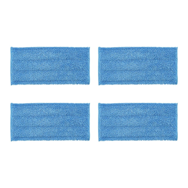 Billuyoard 4 bolsas de paño plano de microfibra suave y absorbente para una limpieza fácil paño de microfibra para el hogar Suministros de limpieza para el hogar azul
