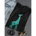 thumbnail image 3 of Crystal Giraffe T-Shirt Women -SPIdeals Designs, Female 3X-Large, 3 of 4