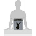 thumbnail image 3 of Stencil1 11"X11" Stencil-Antlered Deer Silhouette, 3 of 5