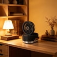 thumbnail image 4 of Portable Misting Fan with Humidifier, Rechargeable Foldable Cooling Fan with Water Spray, Dual Nozzle Design, USB Rechargeable, Adjustable Tilt, Outdoor, Multi-Function Air Circulator Fan(Black), 4 of 6
