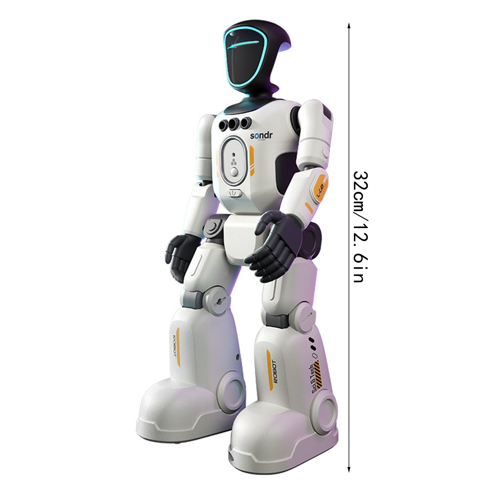 Singing Dancing RC Robot with Gesture Sensing Control, Programmable Smart Robot with Bionic Joints, USB Rechargeable Interactive Robot