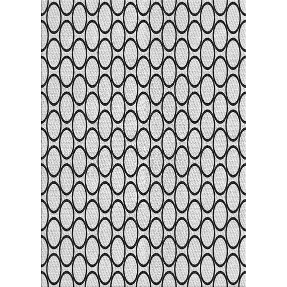 Ahgly Company Machine Washable Indoor Rectangle Transitional Gray Area Rugs, 2' x 3'