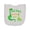AC-Heather Grey, variant on Inktastic My Oma Loves Me Dinosaur Newborn Bib