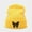 Yellow, variant on Dyfzdhu Butterfly Embroidery Knitted Hat Pullover Cap Outdoor Wild Warm Woolen Yellow