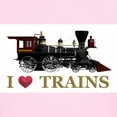 thumbnail image 3 of CafePress - I Love Trains Kids Light T Shirt - Light T-Shirt Kids XS-XL, 3 of 4