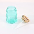 thumbnail image 3 of 18 fl oz Mainstays Glass Ribbed Green Sipper, 3 of 5