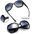thumbnail image 5 of FEISEDY Fashion Oversized Polarized Women Sunglasses TAC Lenses B2434, 5 of 7