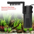 thumbnail image 2 of SHAR 5W Aquarium Fish Tank Filter Submersible Pump Flow Spray Increasing Oxygen US Plug 110V, 2 of 10