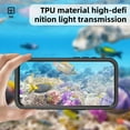 thumbnail image 6 of Waterproof Case for iPhone 17 Air, with Screen Protector 360° Full Body Heavy Duty Military Protection Shockproof IP68 Underwater Cover for iPhone 17 Air, Black, 6 of 9