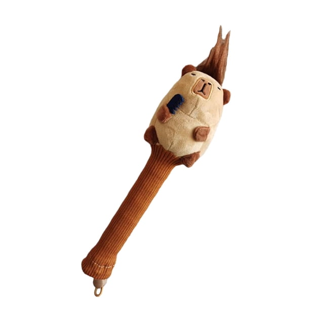 Cubierta de mango de raqueta de bádminton, Animal muñeca, Overgrip de bádminton, agarre de raqueta de tenis, antideslizante, Protector de agarre súper Hámster