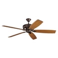 thumbnail image 3 of Monarch 70" Indoor Ceiling Fan in White, 3 of 6