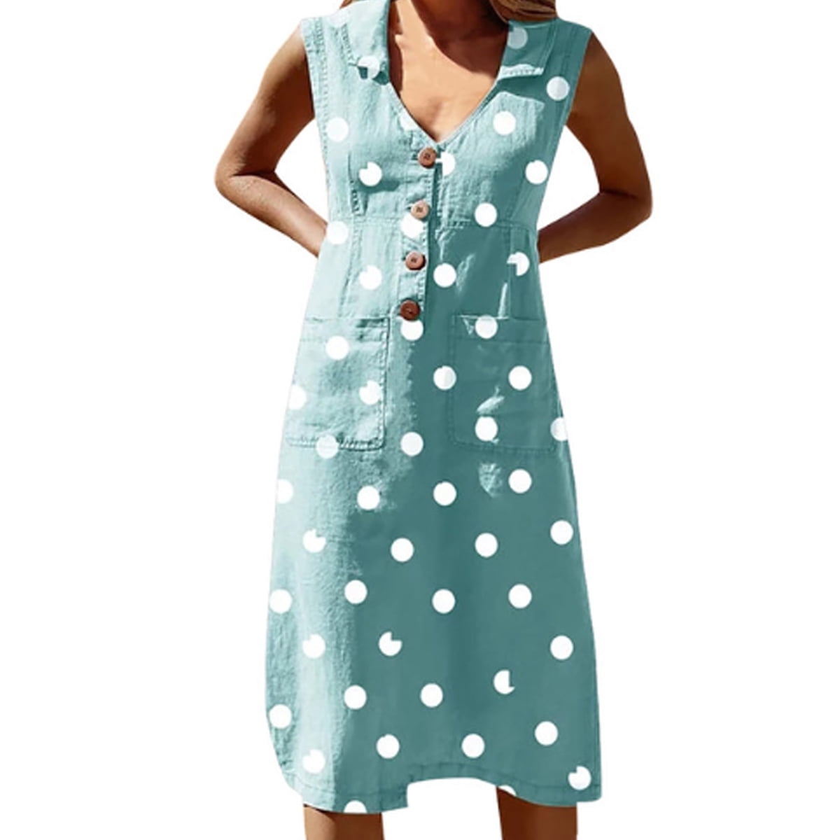 polka dot dress walmart