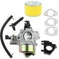 thumbnail image 1 of Feimier 16100-ZH8-W61 Carburetor Kit Filter Fuel Line for Honda for GX160 with Gaskets, 1 of 10