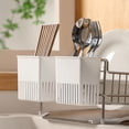 thumbnail image 4 of Hanging Drainage Storage Basket Set Plastic Hanging Organizer Bin For Kitchen Bathroom Sink, 4 of 6