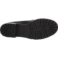 thumbnail image 4 of SAM EDELMAN Womens Black 1" Platform Metallic Bar Lug Sole Comfort Tully Block Heel Slip On Leather Heeled Loafers 10 M, 4 of 6