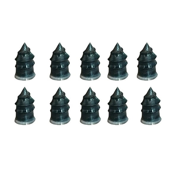 10 Pcs Tire Nail Quick Fix Self-Service Tire Repairing Nail Tool Efficient No Damage Fast Tyre Nails Size L