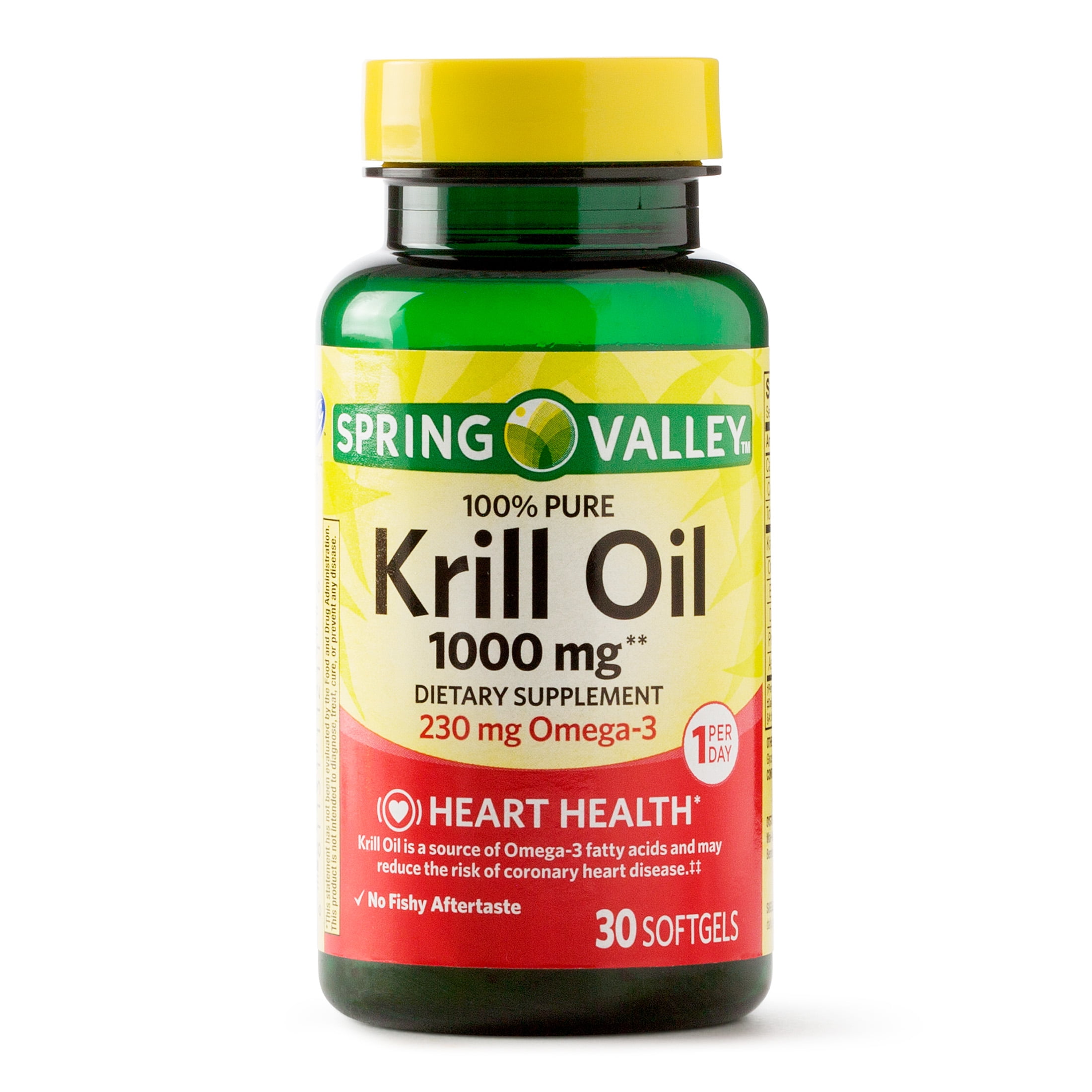 Spring Valley 100 Pure Krill Oil Softgels 1000 mg, 30 ct