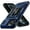 Navy Blue, variant on for iPhone 12 Pro Max Case with Slide Camera Cover+Screen Protector(1 Pack),Rotated Ring Kickstand Military Grade Shockproof Protective Cover 6.7 Inch-Rose Gold