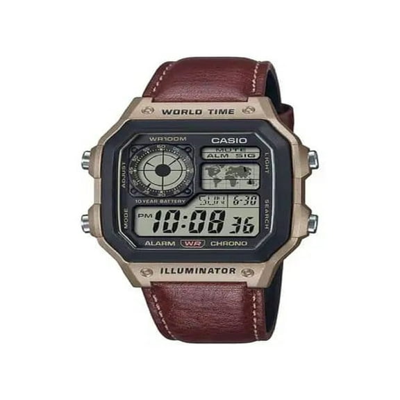 Casio Youth AE-1200WHL-5AVDF Digital Black Dial Unisex (D383)
