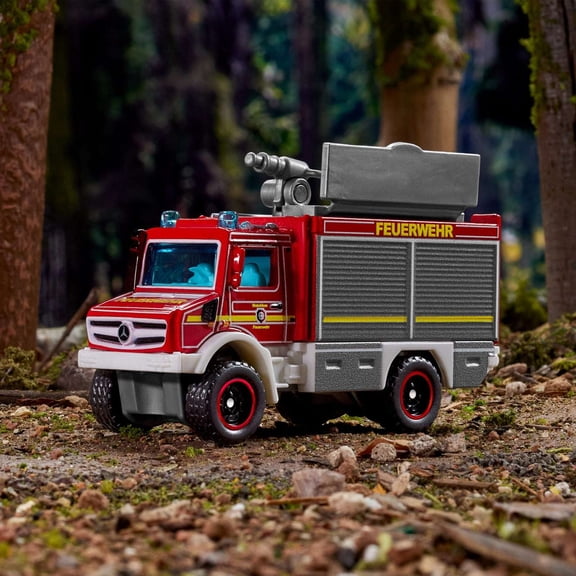 Matchbox Collectors Mercedes-Benz Unimog Fire Truck Diecast Vehicle