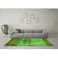 thumbnail image 3 of Ahgly Company Indoor Rectangle Oriental Green Industrial Area Rugs, 5' x 8', 3 of 4