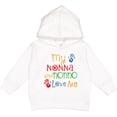 thumbnail image 2 of Inktastic My Nonna and Nonno Love Me Grandchild Toddler Hoodie, 2 of 4