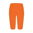 thumbnail image 6 of Outfmvch Capri Yoga Pants stretch pants for women capris for women with pockets capris pants for women gym clothes for woman Sports Jogging Bottoms Short Sports Leggings Yoga Trousers Orange L, 6 of 6