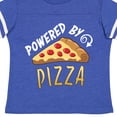 thumbnail image 4 of Inktastic Powered by Pizza Boys or Girls Toddler T-Shirt, 4 of 5