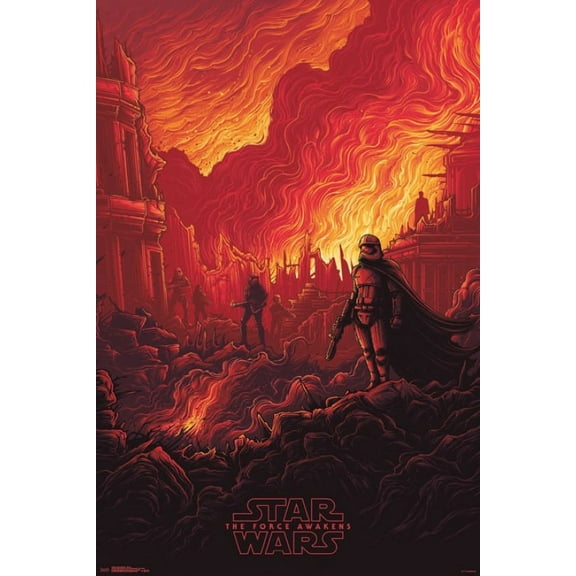Star Wars The Force Awakens - Ruins Poster Print (22 x 34)
