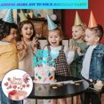 thumbnail image 5 of Pastel de feliz cumpleaños con bandera, Pastel de corazón de estrella con etiqueta Pastel de cumpleaños con bandera pastel de globos confeti con bandera, 5 of 5