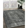 thumbnail image 3 of Ahgly Company Machine Washable Indoor Rectangle Contemporary Light Black Area Rugs, 2' x 3', 3 of 7
