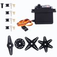 thumbnail image 1 of Servo Rc Servo De Engranajes De Cobre Servo De Coche Rc Servo Digital De Alta Precisión 13Kg Motor De Dirección Servo De Engranajes De Cobre Apto Para 1/10 1/8 RC Car ANGGREK  Otros, 1 of 8