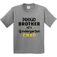 thumbnail image 3 of Inktastic Proud Brother of a Kindergarten Grad Youth T-Shirt, 3 of 5