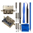 thumbnail image 1 of 2 Pack HDMI Port Replacement for xbox one X With 10-in-1 Kits, 1 of 5