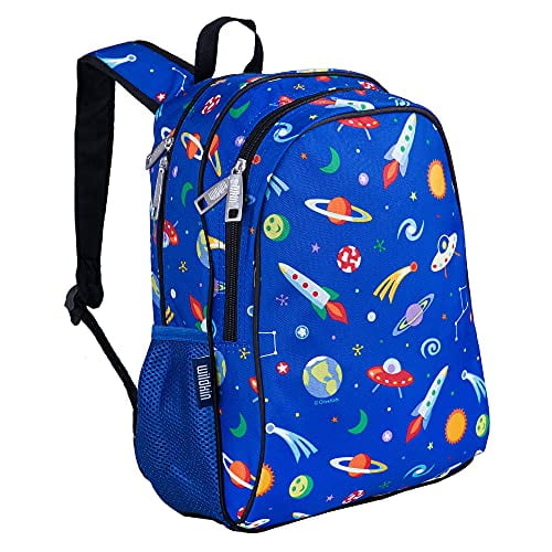 Wildkin 15 Inch Kids Backpack for Boys & Girls, 600-Denier Polyester Backpack for Kids, Features Padded Back & Adjustable Strap, Perfect for School &