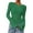 Green, variant on PRETTYGARDEN Womens Lace Long Bell Sleeve Tops Fall Sexy See Through Sheer Floral Blouse Shirt Fitted Going Out Outfits