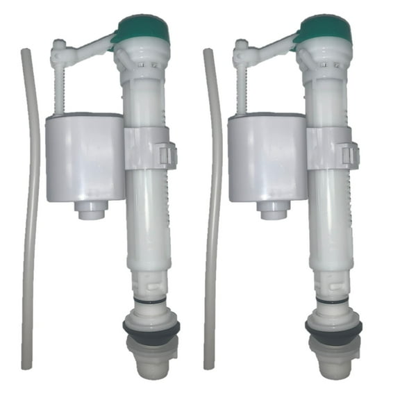 Caroma Toilet Replacement "Water Saver" Toilet Adjustable Fill Valves (Green/White)