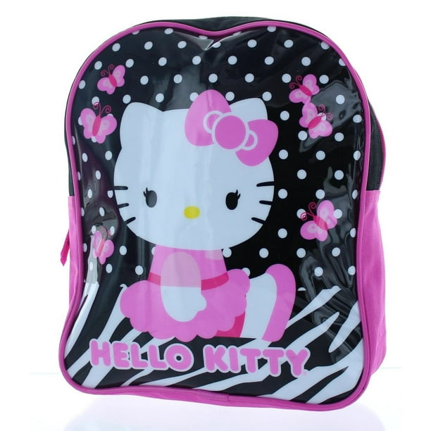 F.A.B. Hello Kitty 10" Toddler Backpack, Black